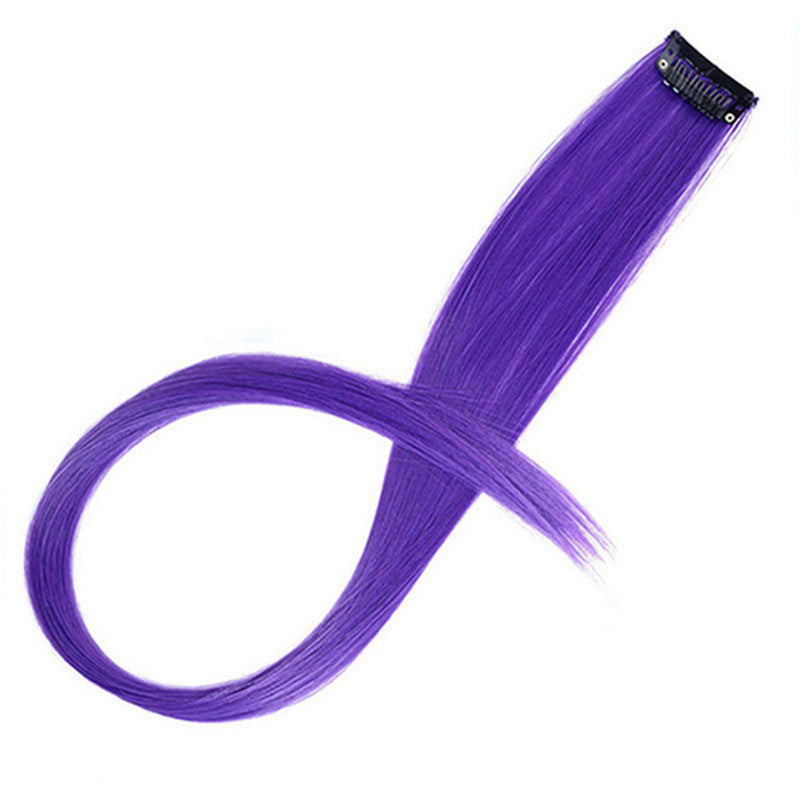 Single Clip Fashion Colorful Hairpiece