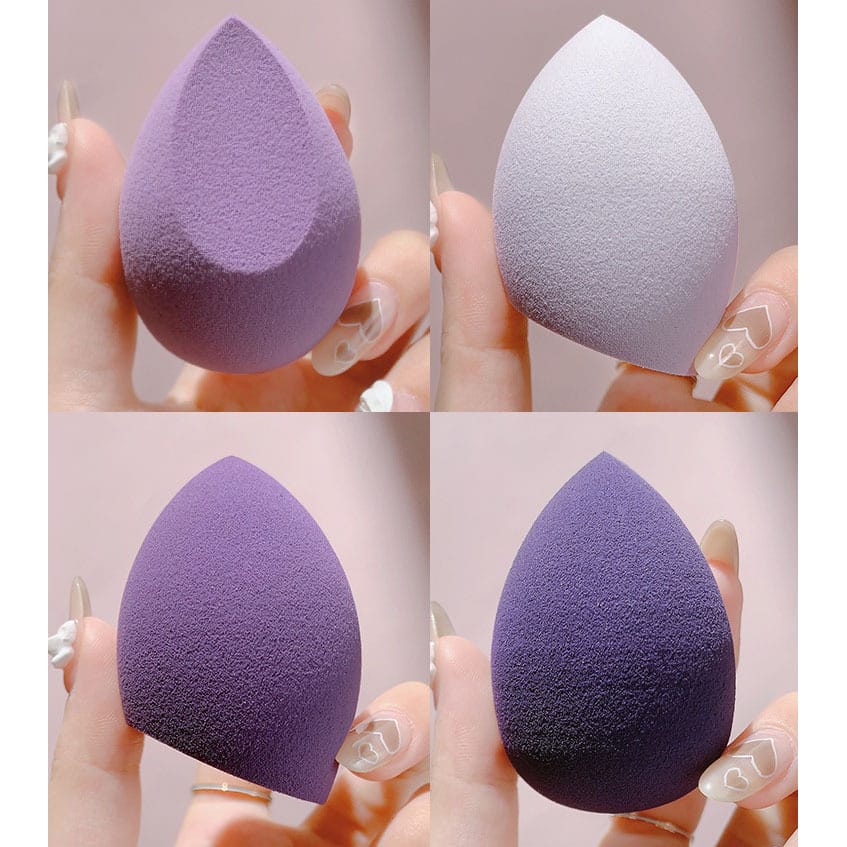 4pcs/set Makeup Tools Egg Shaped Puffs
