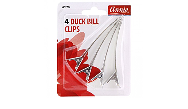Annie 4 Count Duck Bill Clips