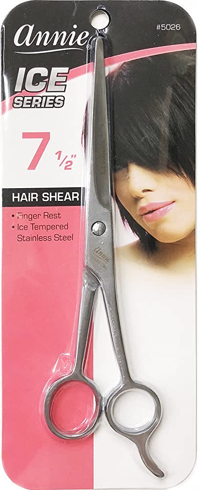 Annie Ice Hair Shear 7.5" Silver