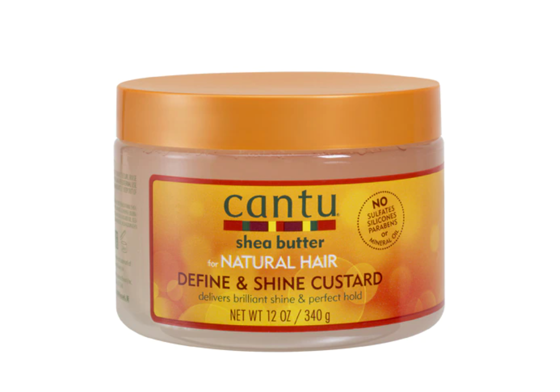 Cantu Shea Butter For Natural Hair - Define & Shine Custard - 12 Oz