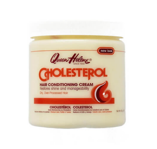 Queen Helene Cholesterol With Argan Oil - Hair Conditioning Cream - 15 Oz