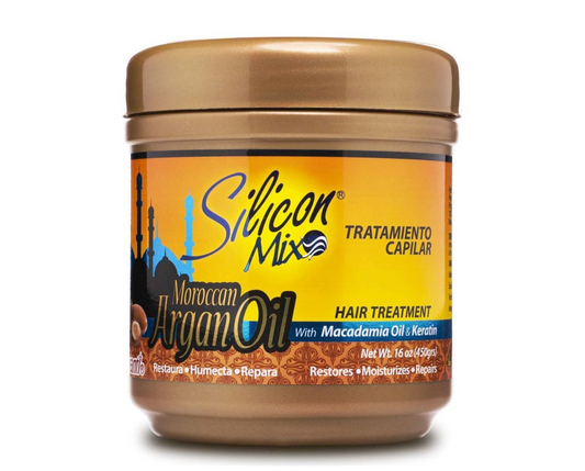 Silicon Mix Argan Oil with Macadamia Oil & Keratin - 16 Oz