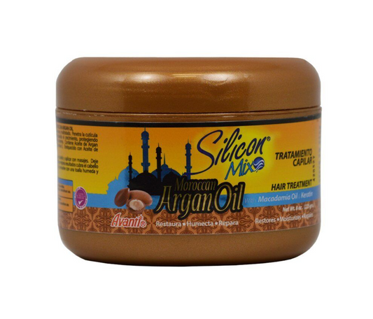 Silicon Mix Argan Oil with Macadamia Oil & Keratin - 8 Oz