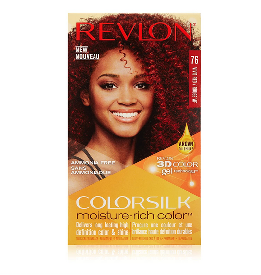 Revlon Colorsilk Moiture-Rich 76 Vivid Red