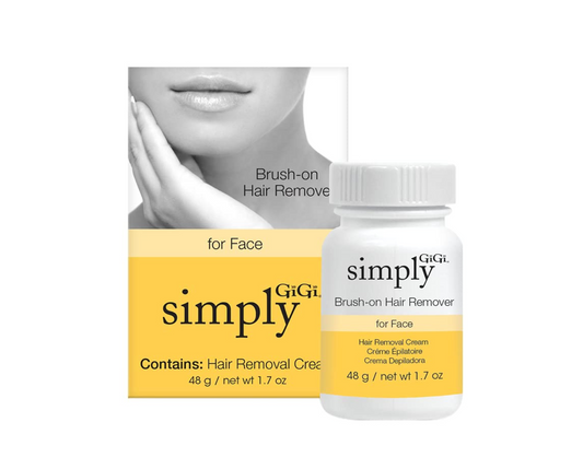 Gigi Simply Brush-on For Face Hair Removal Cream - 1.7 Oz
