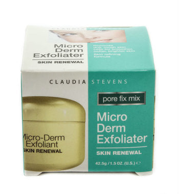 Claudia Stevens Pore Fix Mix Micro Derm Exfoliator 1.5 oz