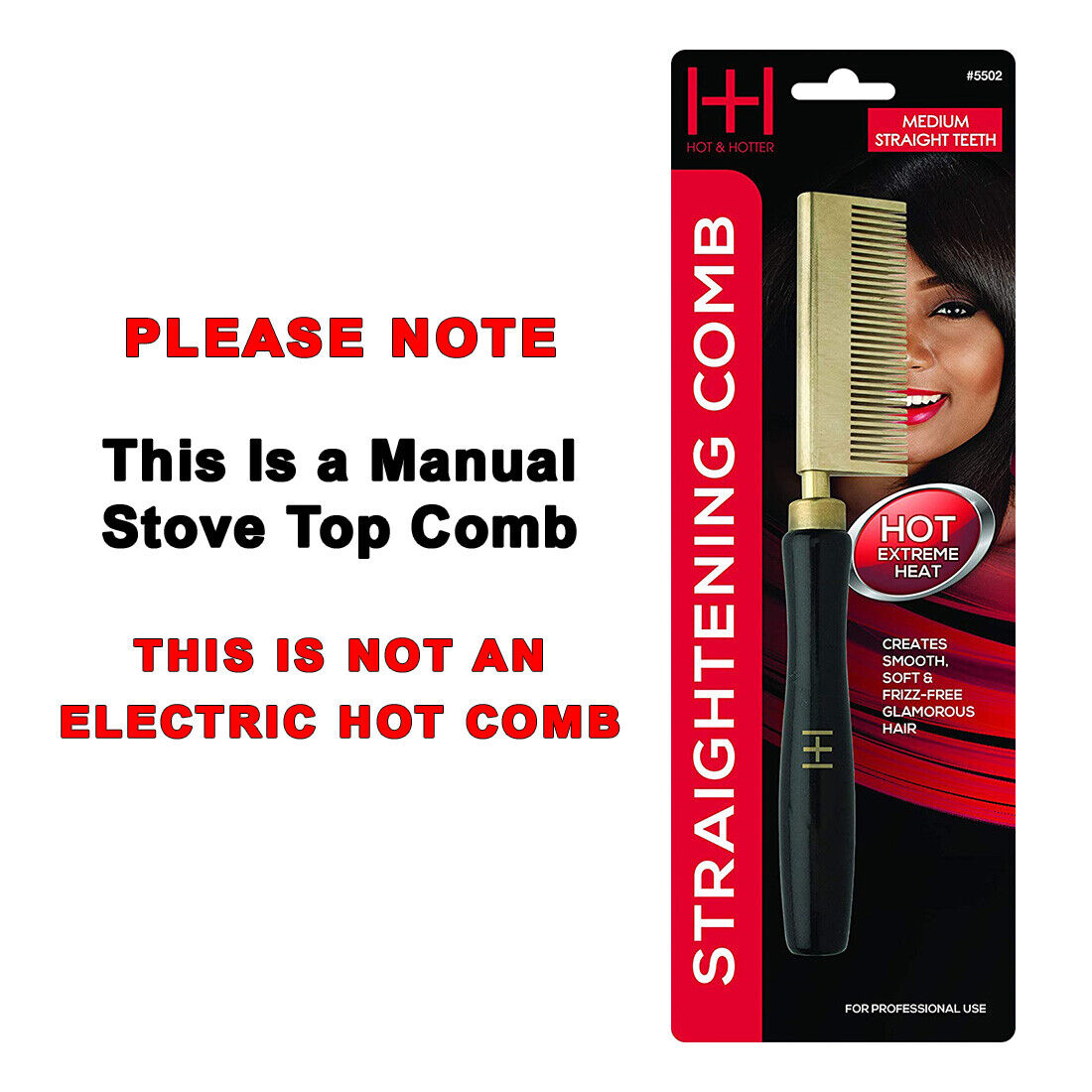 Annie Straightening Combs
