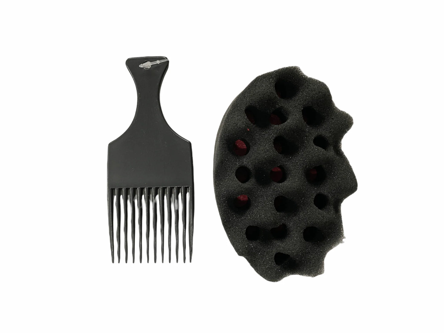 Small One Side Spiky Twist Hair Brush