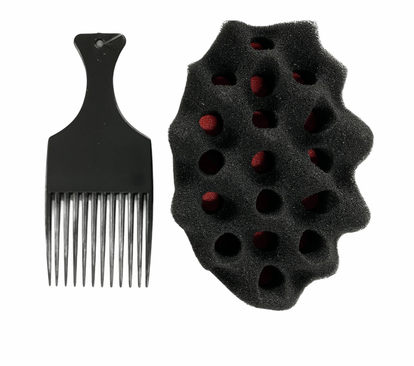 Small Two Side Spiky Twist Hair Brush